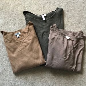 Neutral sweater bundle